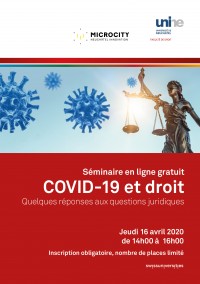 COVID-19 et droit - Séminaire en ligne