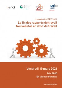 La fin des rapports de travail - Nouveautés en droit du travail 