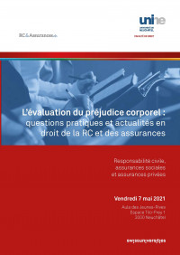 L'évaluation du préjudice corporel : 