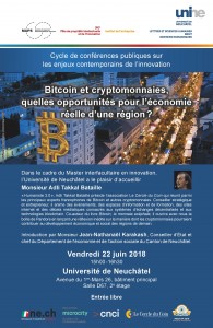 Bitcoin et cryptomonnaies, quelles opportunités pour l'économie réelle d'une région? 