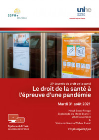 27e Journée de droit de la santé