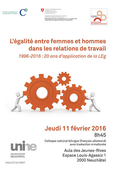 L'égalité entre femmes et hommes dans les relations de travail 