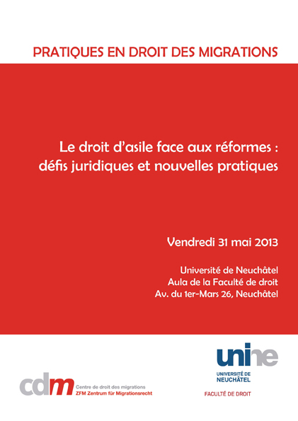 Le droit d'asile face aux réformes : défis juridiques et nouvelles pratiques