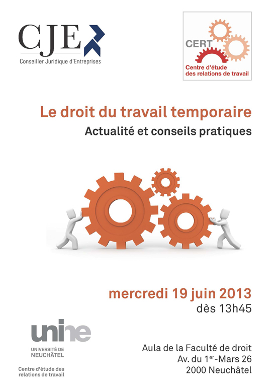 Le droit du travail temporaire - Actualité et conseils pratiques 