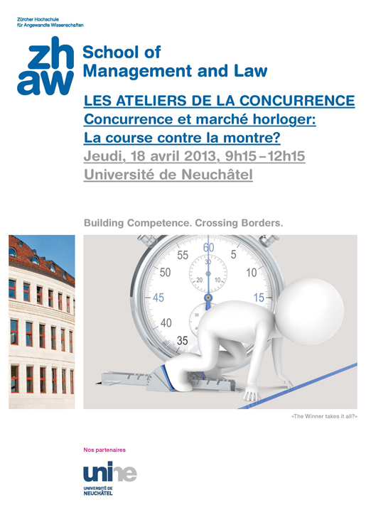 Concurrence et marché horloger : La course contre la montre ? 