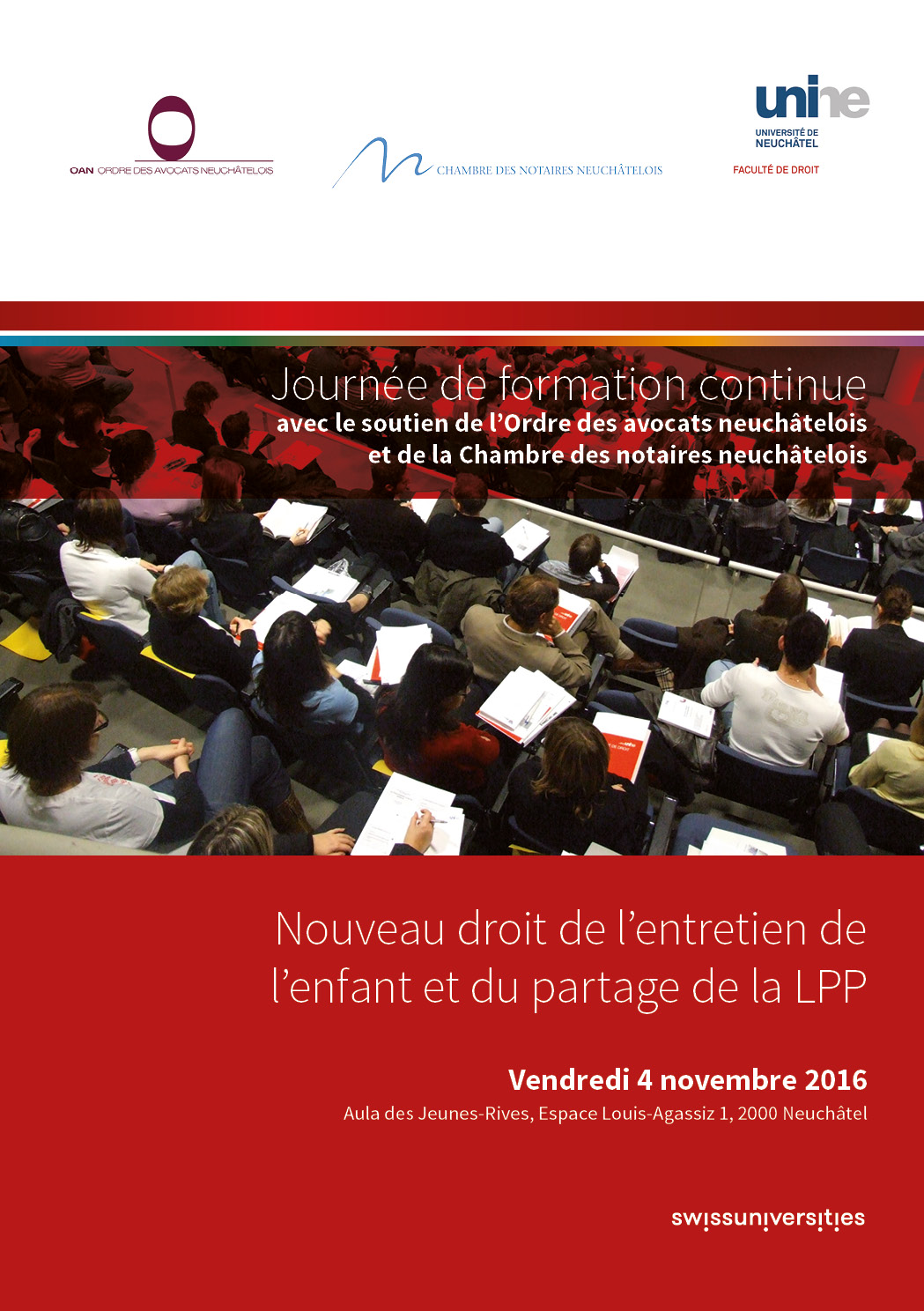 Journée de formation continue - COMPLET 