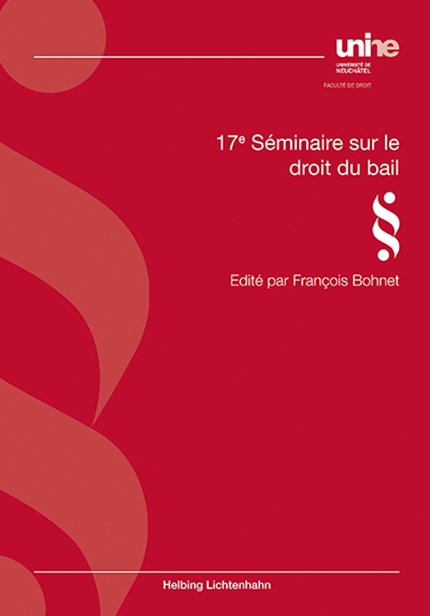 17e Séminaire sur le droit du bail