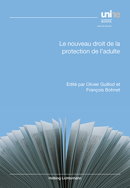 Le nouveau droit de la protection de l'adulte