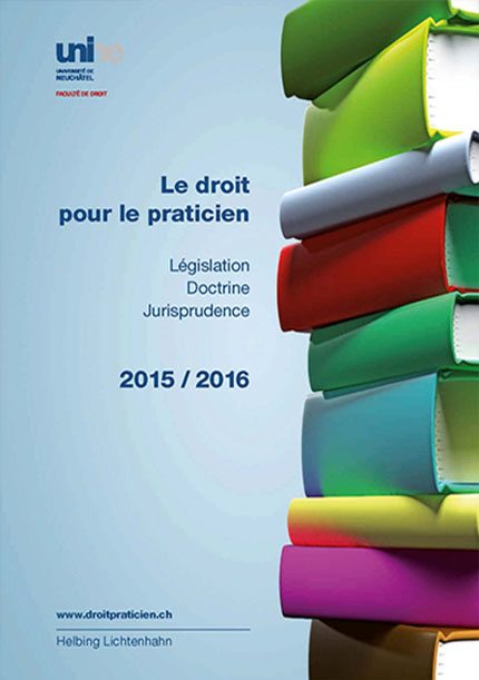 Le droit pour le praticien 2015/2016