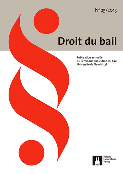 Revue Droit du bail 25/2013