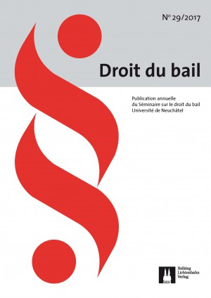 Revue Droit du bail 29/2017