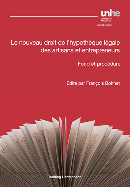 Le nouveau droit de l'hypothèque légale des artisans et entrepreneurs