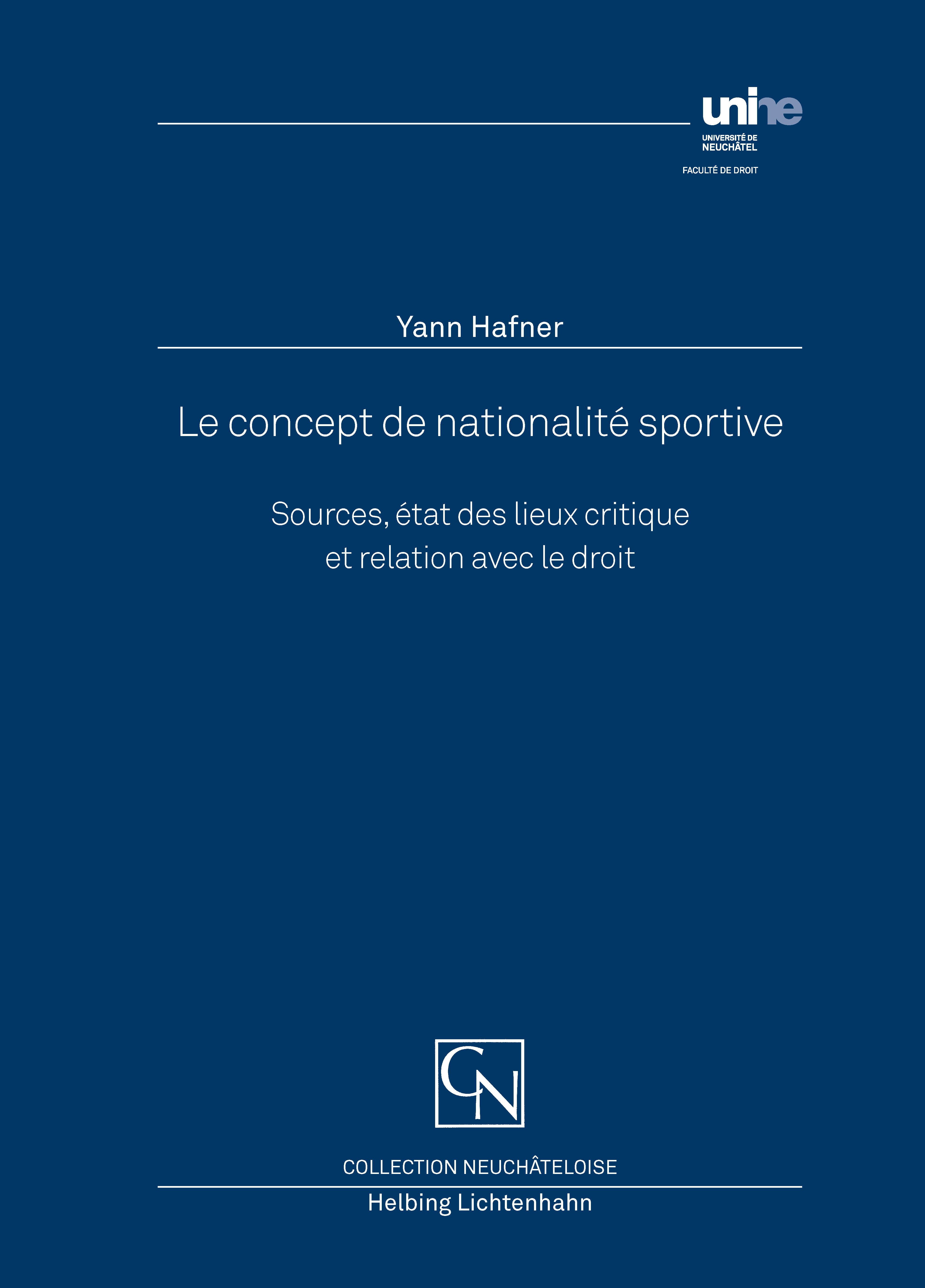 Le concept de nationalité sportive