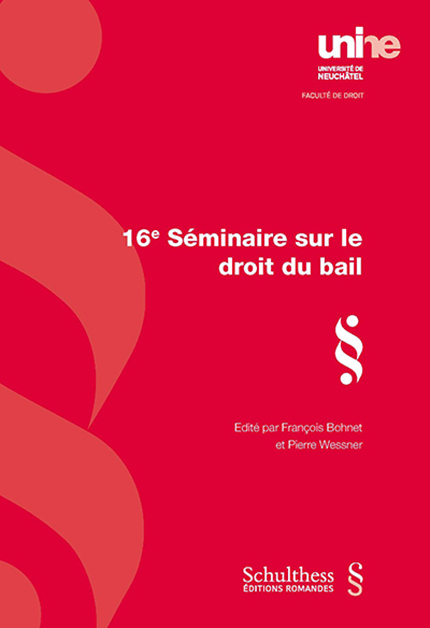 16e Séminaire sur le droit du bail