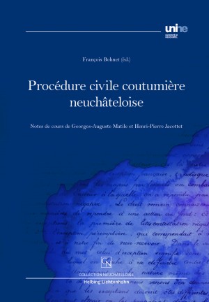 Procédure civile coutumière neuchâteloise