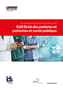 CAS Droit des patients et patientes et santé publique